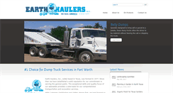 Desktop Screenshot of earthhaulers.com